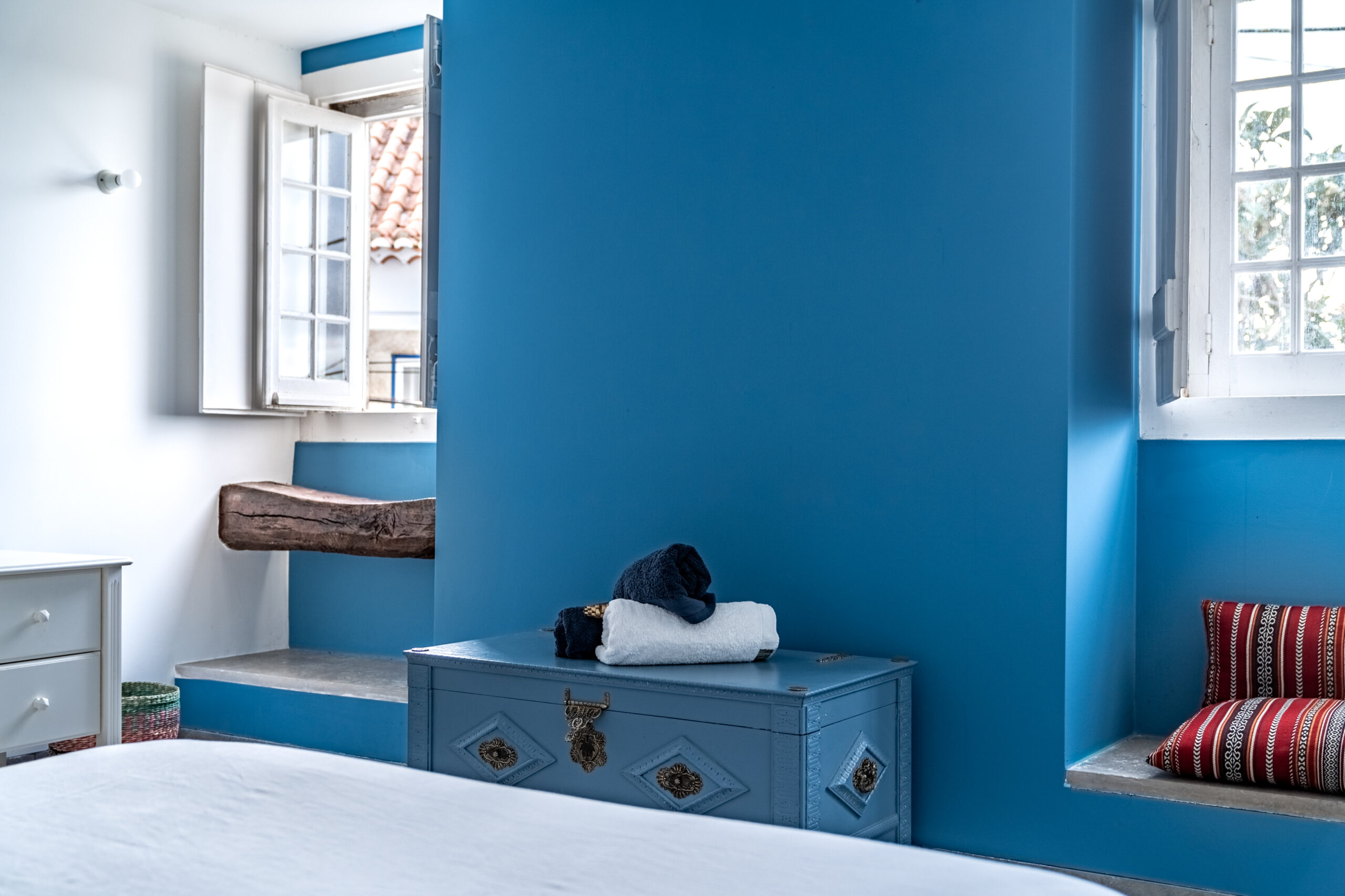 Blue bedroom