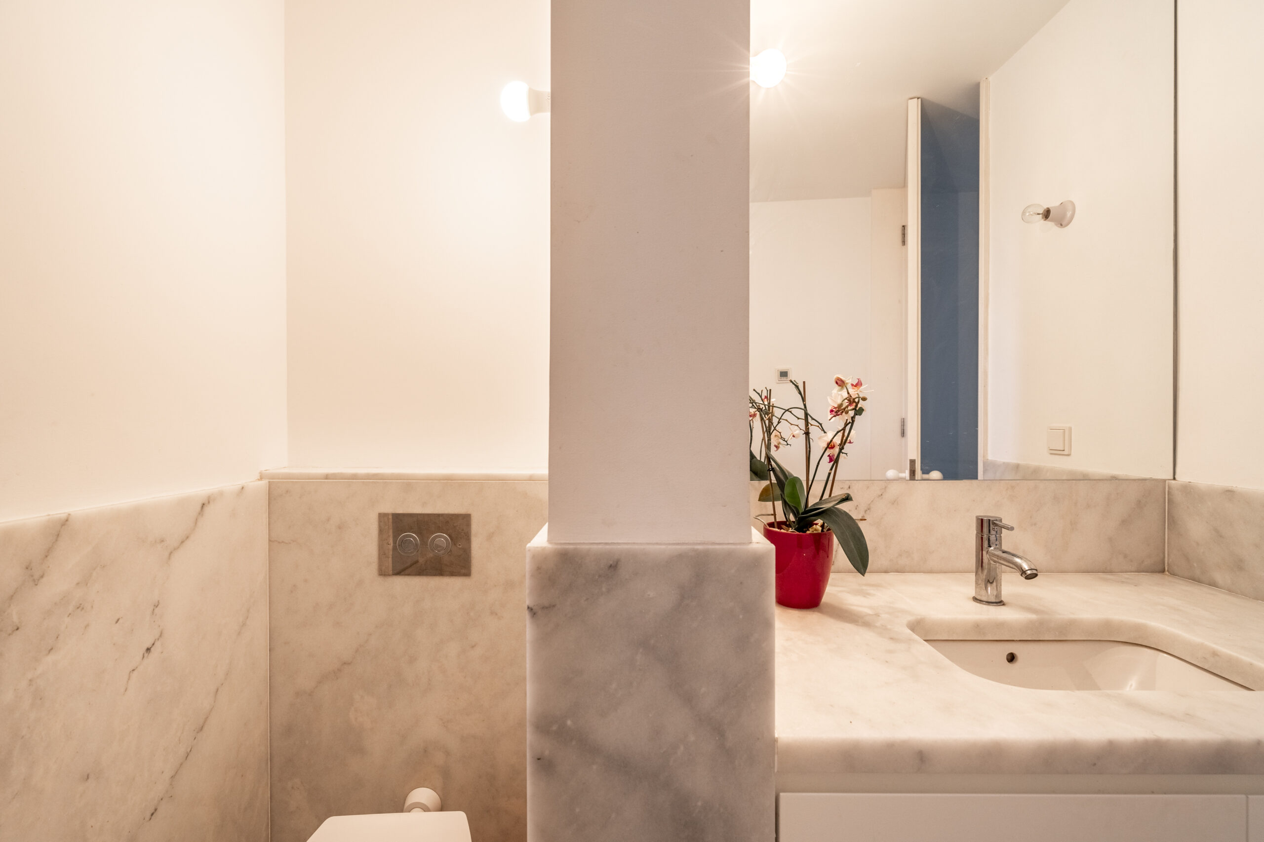 Shared bathroom — shower